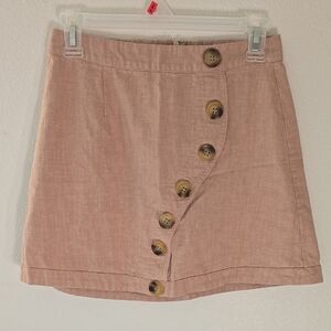 Pink Mini Skirt for Casual Occasions